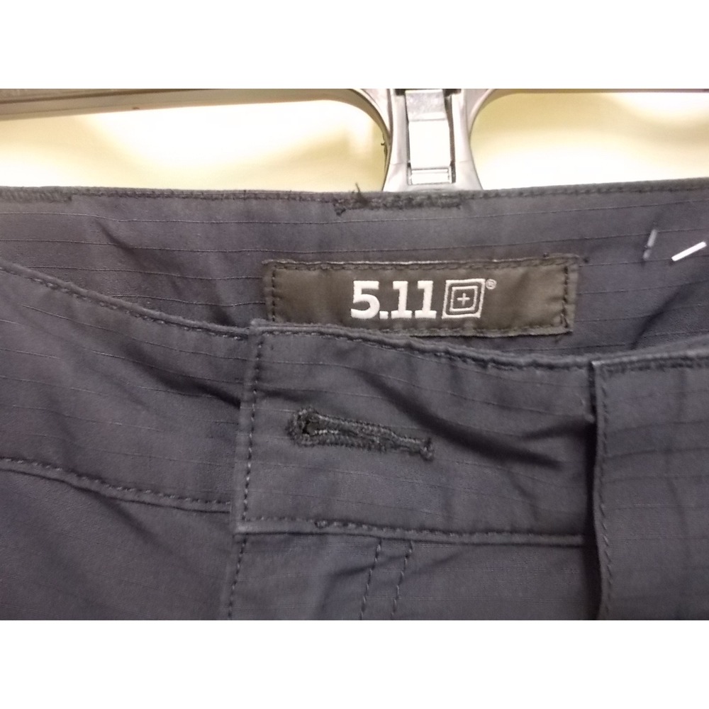 5.11 Tactical Mens Navy Blue Ripstop Cargo Pants 32x32 Duty Outdoor Workwear - Picture 5 of 7